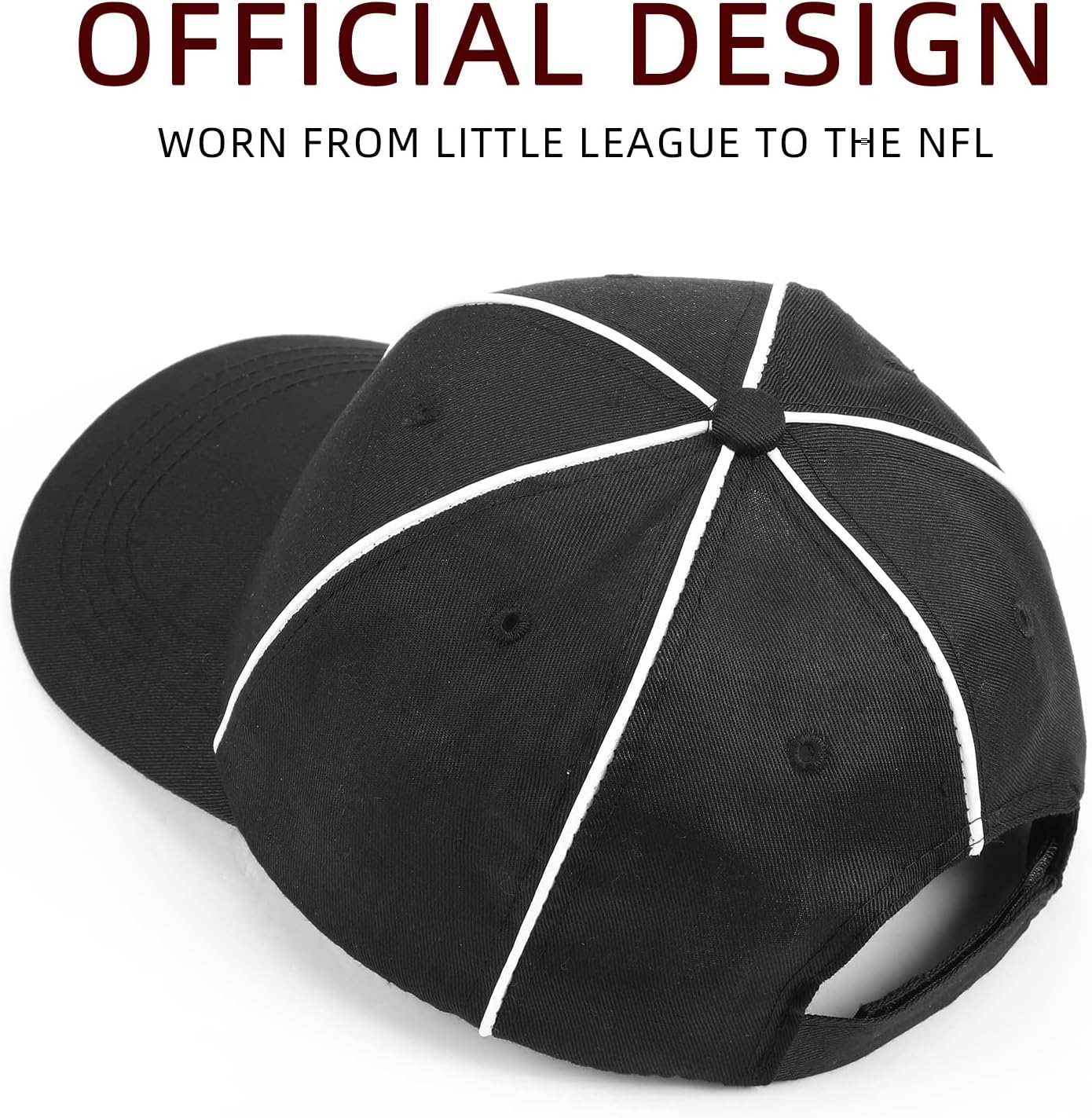 Geyoga Women's Referee Necessities Bundle Include Women's V Neck Officials Black and White Striped Official Jersey Shirt, Umpire Hat, Stainless Steel Ref Pea Whistle with Lanyard : Sports & Outdoors