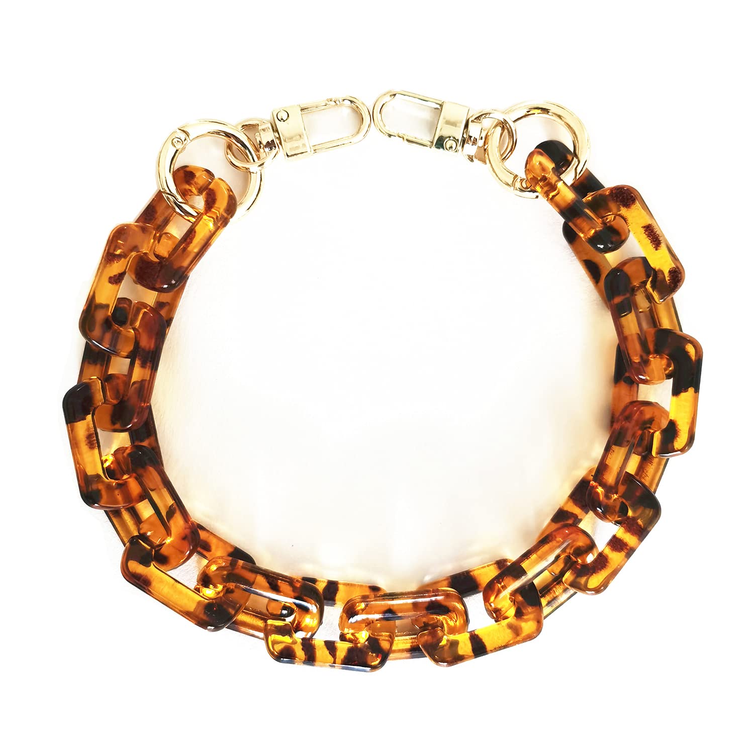 Purse Resin Chain Handle Strap Acrylic Chain Replacement Strap