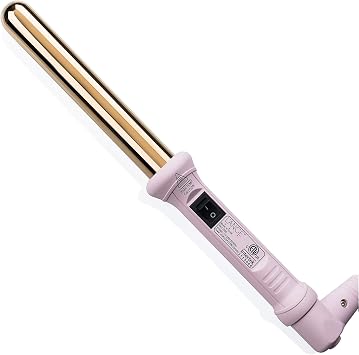 LANGE HAIR Ondule 25MM Titanium Curling Wand | Professional Hot Tools Curling Iron 1 Inch | Salon Hair Styling Wands for Beach Waves | Best Hair Curler Wand for Frizz-Free, Lasting Curls