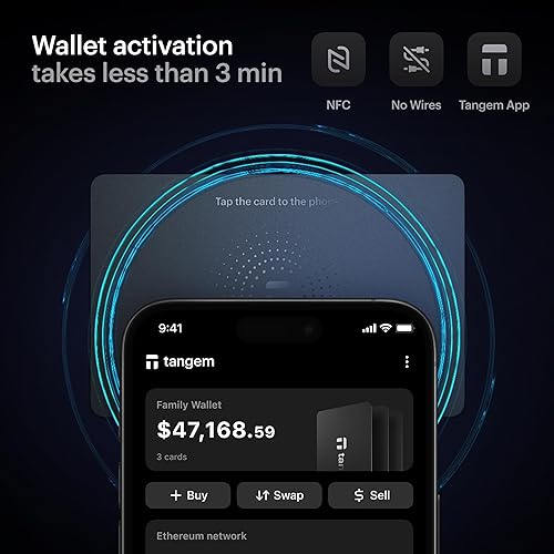 Miniatura 2 de Paquete de 3 carteras, billetera segura para criptomonedas, almacenamiento en frío de confianza para Bitcoin, Ethereum, NFT y más monedas, billetera