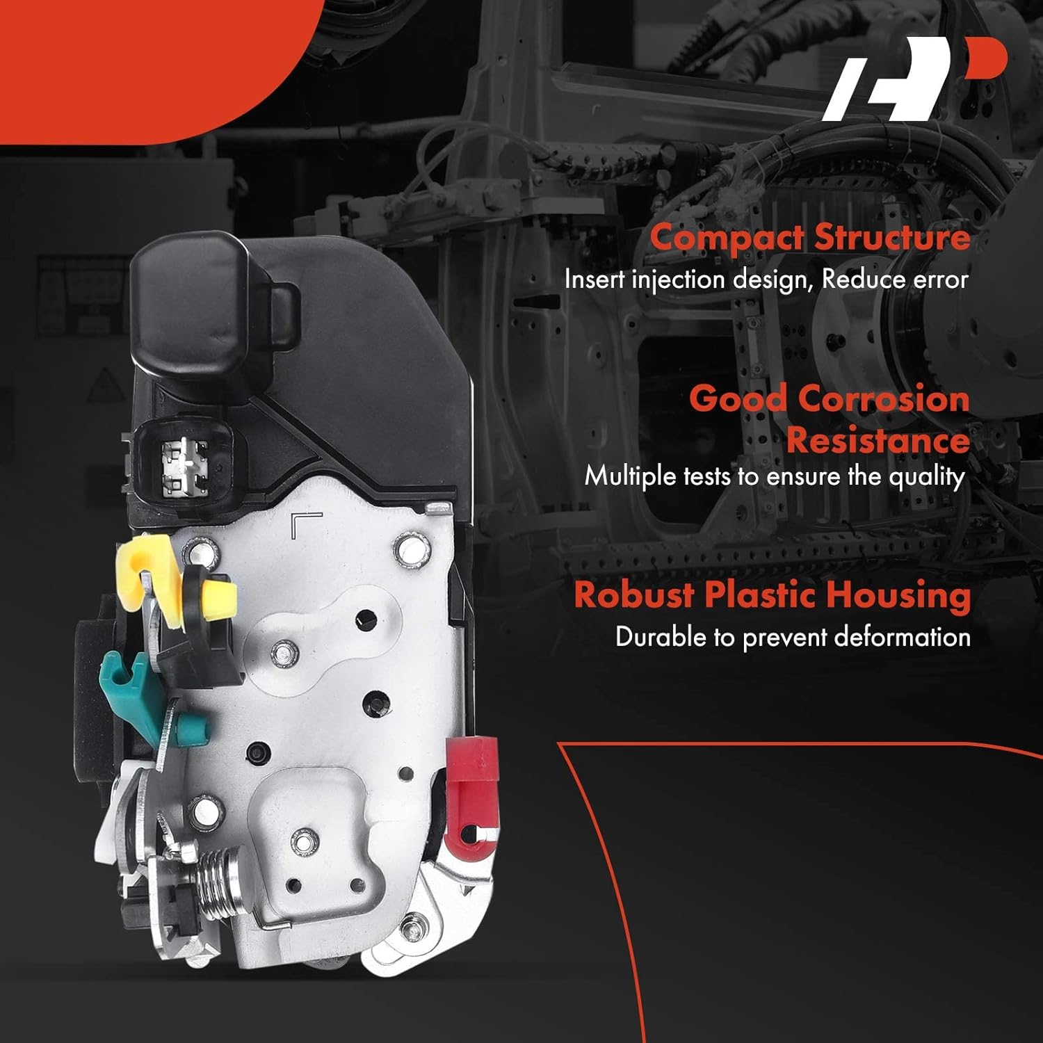 A-Premium Rear Left Driver Side Door Lock Actuator Compatible with Chrysler 300 2005-2010 & Dodge Charger 2006-2010, Magnum 2005-2008