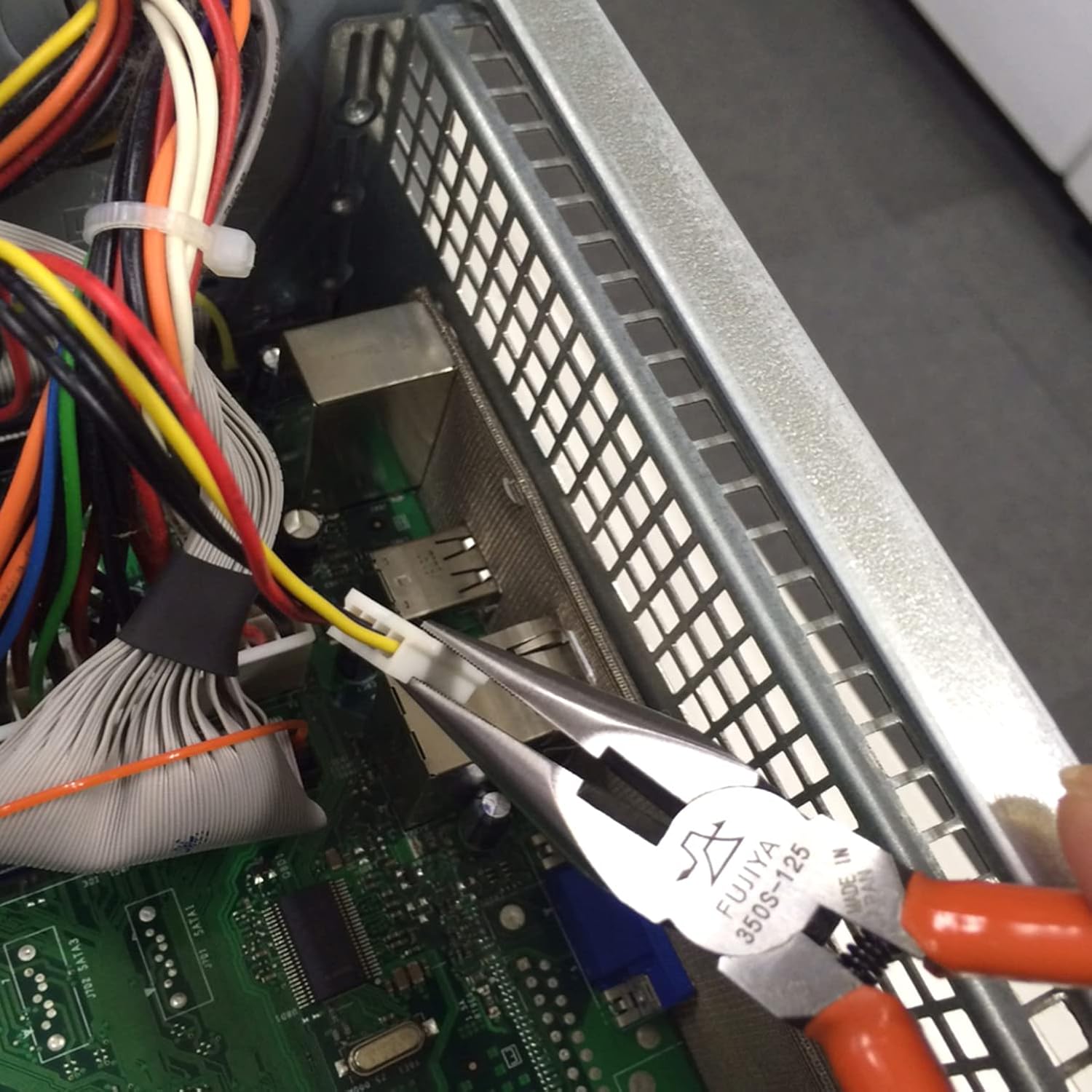 FUJIYA Tools, 350S-125, Long Nose Pliers, 5 Inch