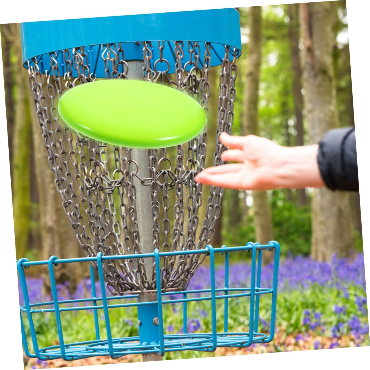 POPETPOP 6Pcs Disc Golf Durable Practice Discs for Beginners Includes Driver Midrange Putter Discs for Outdoor Play and Skill Development