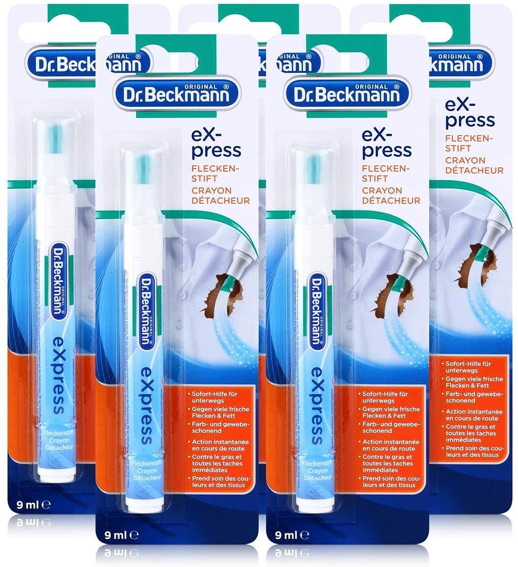 Dr. Beckmann eXpress Fleckenstift | Effektiver Fleckentferner für unterwegs | schnelle und einfache Lösung
