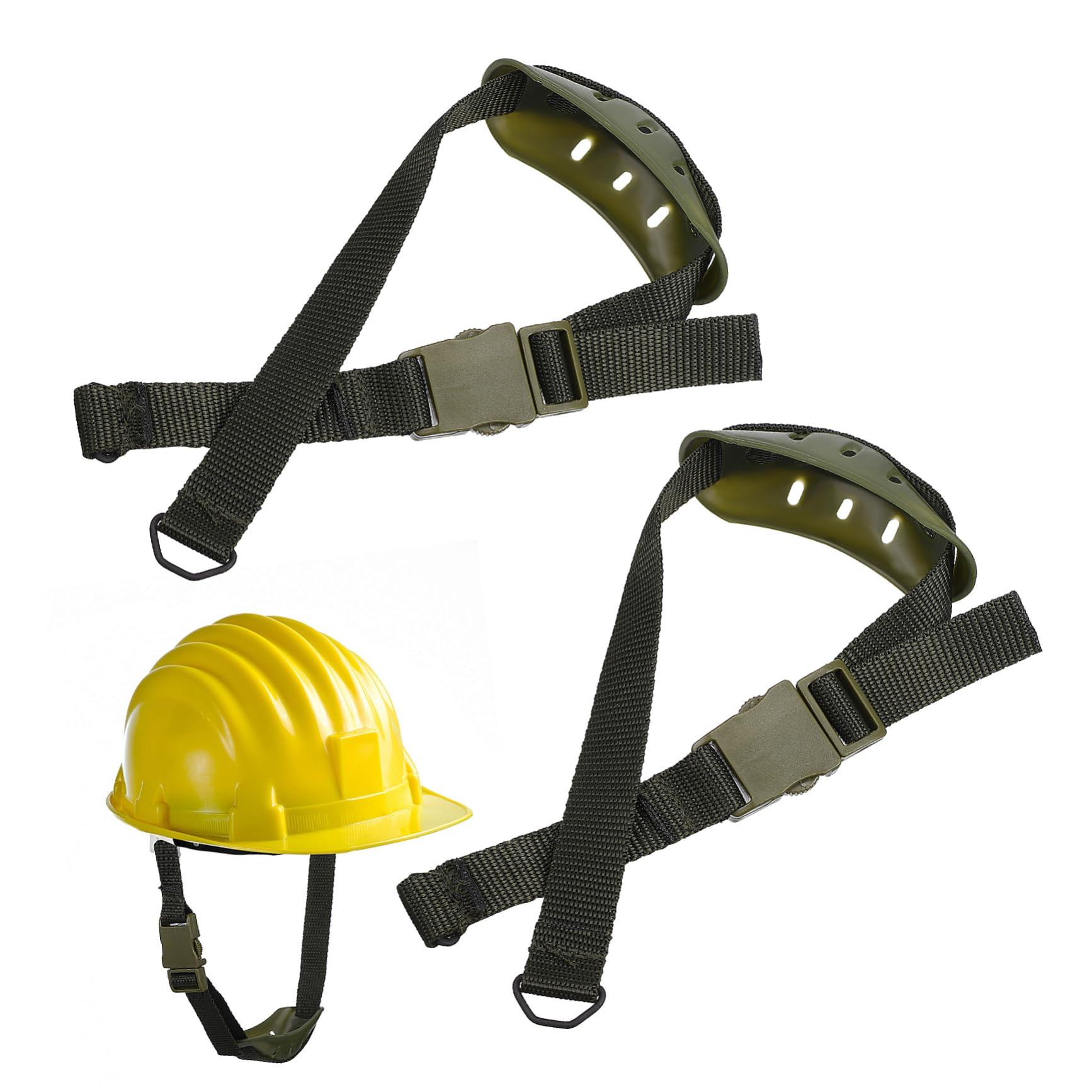 NAMOARLY Nylon Material Chin Strap Helmet Chin Cup Strap Replacement Elastic for Hard Hats