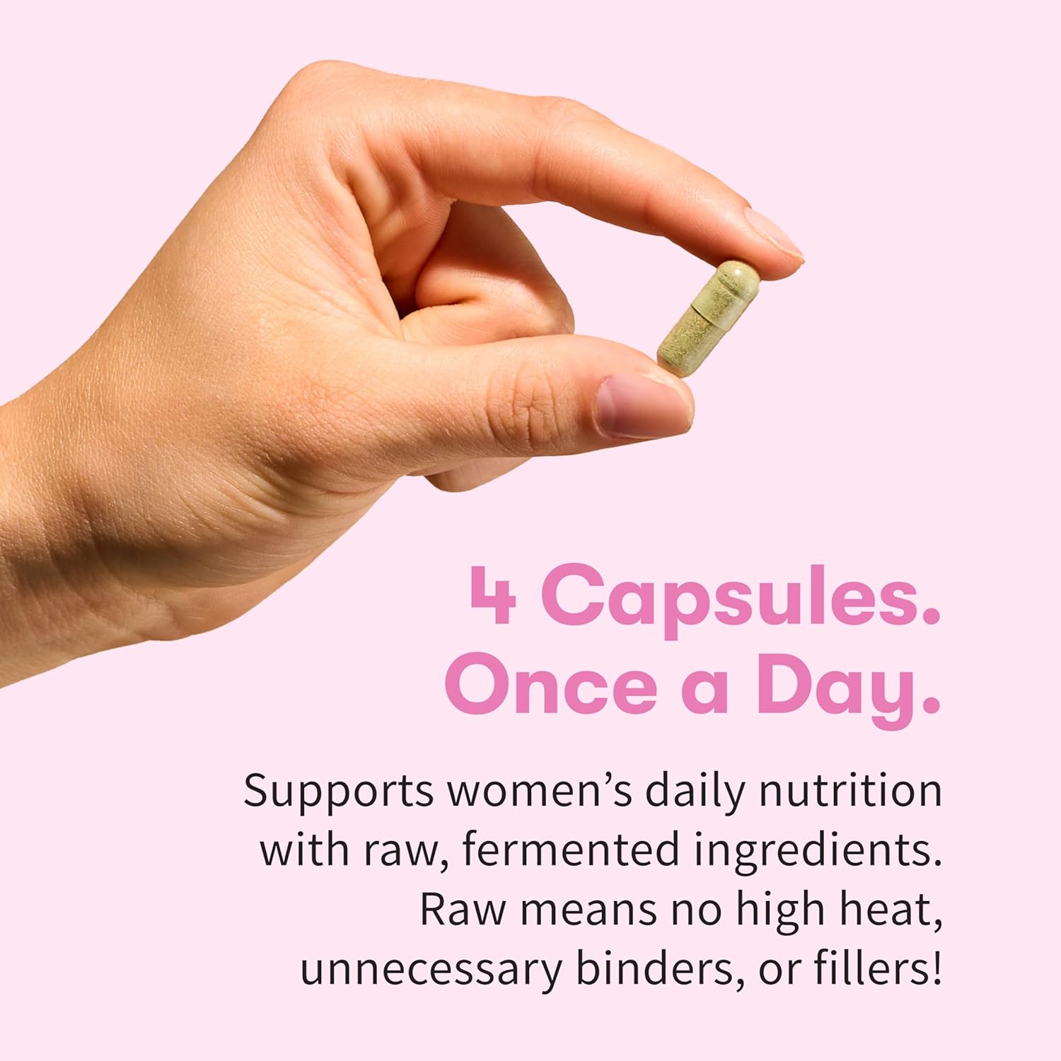 Garden of Life Vitamin Code Multivitamin for Women 50 & Over, B Vitamins, A, C, D3, E & K, CoQ10, Probiotics & Enzymes, for Women 50 Plus, 240 Capsules - Image 8