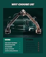 Vista 7 de SCITOO Juego de 6 piezas de brazo de control de suspensión delantera para Dodge Stratus para Chrysler Sebring para Mitsubishi Eclipse