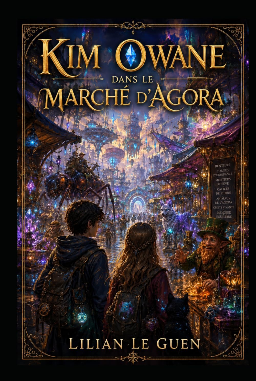 Kim Owane dans le Marché d'Agora