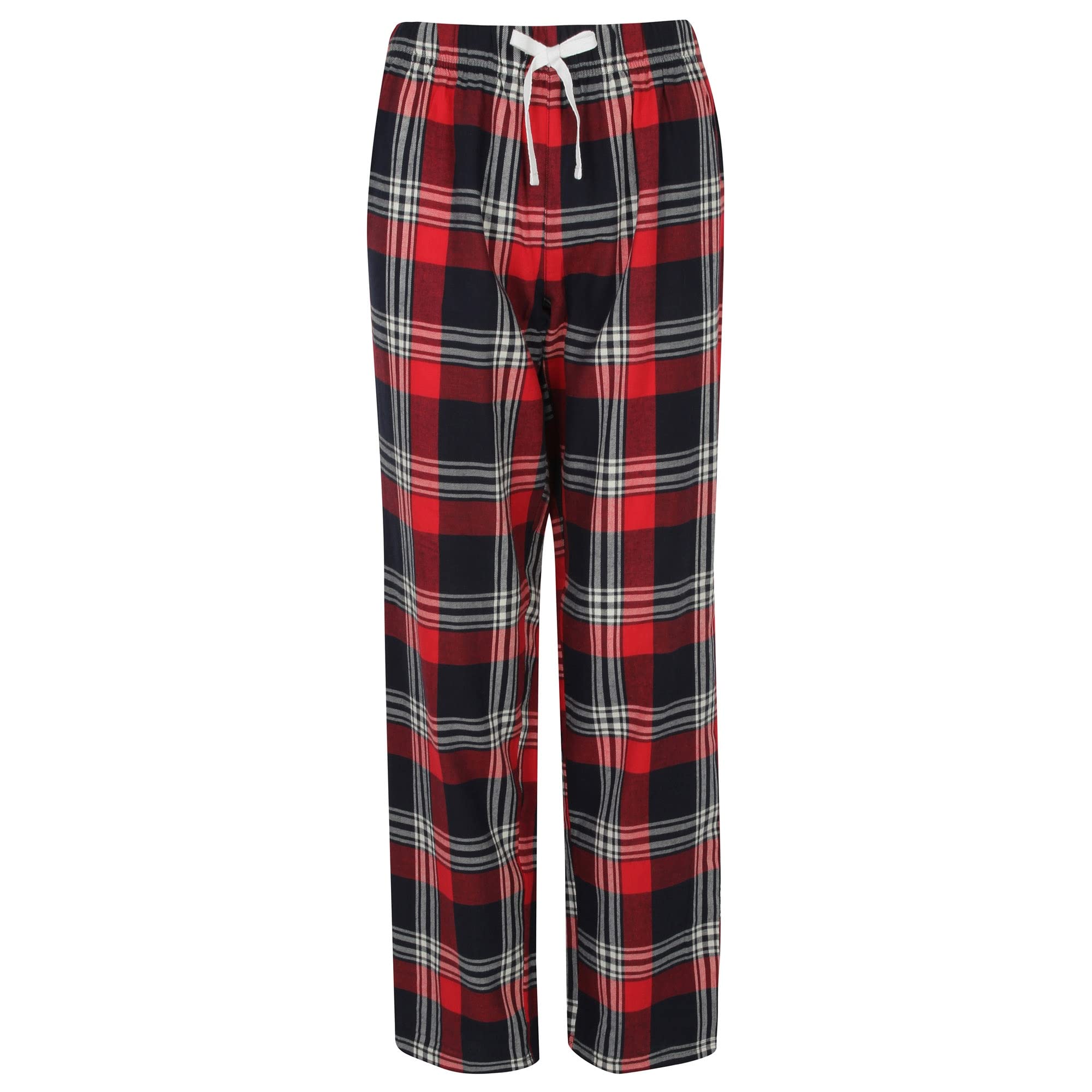 Skinni Fit Women's Rouge Tartan Pajama Trousers