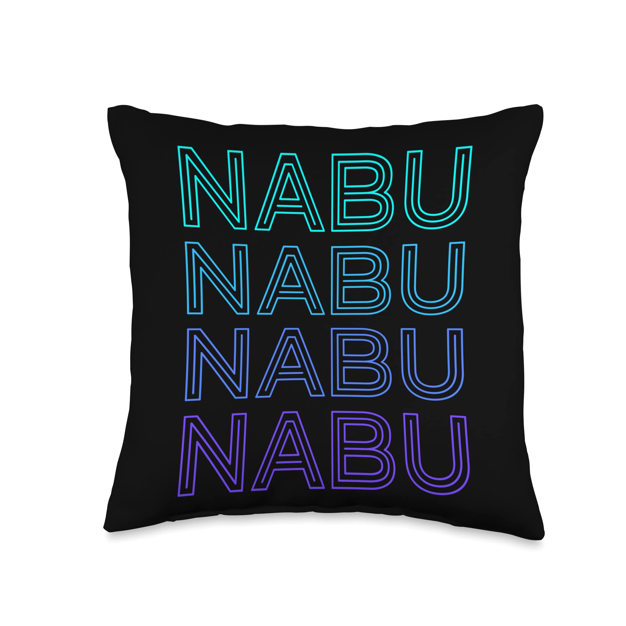 Nabu Gift Nabu God Ancient Sumerian Diety Retro Throw Pillow, 16x16, Multicolor
