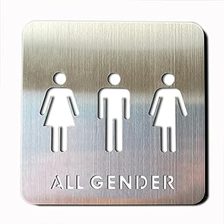 トイレマーク 最高級ステンレス製 500角 トイレプレート 便所マーク 便所プレート 大きいサイズ ビッグサイズ Bigサイズ Skwfv2vfio トイレ Juliettehomes Ca