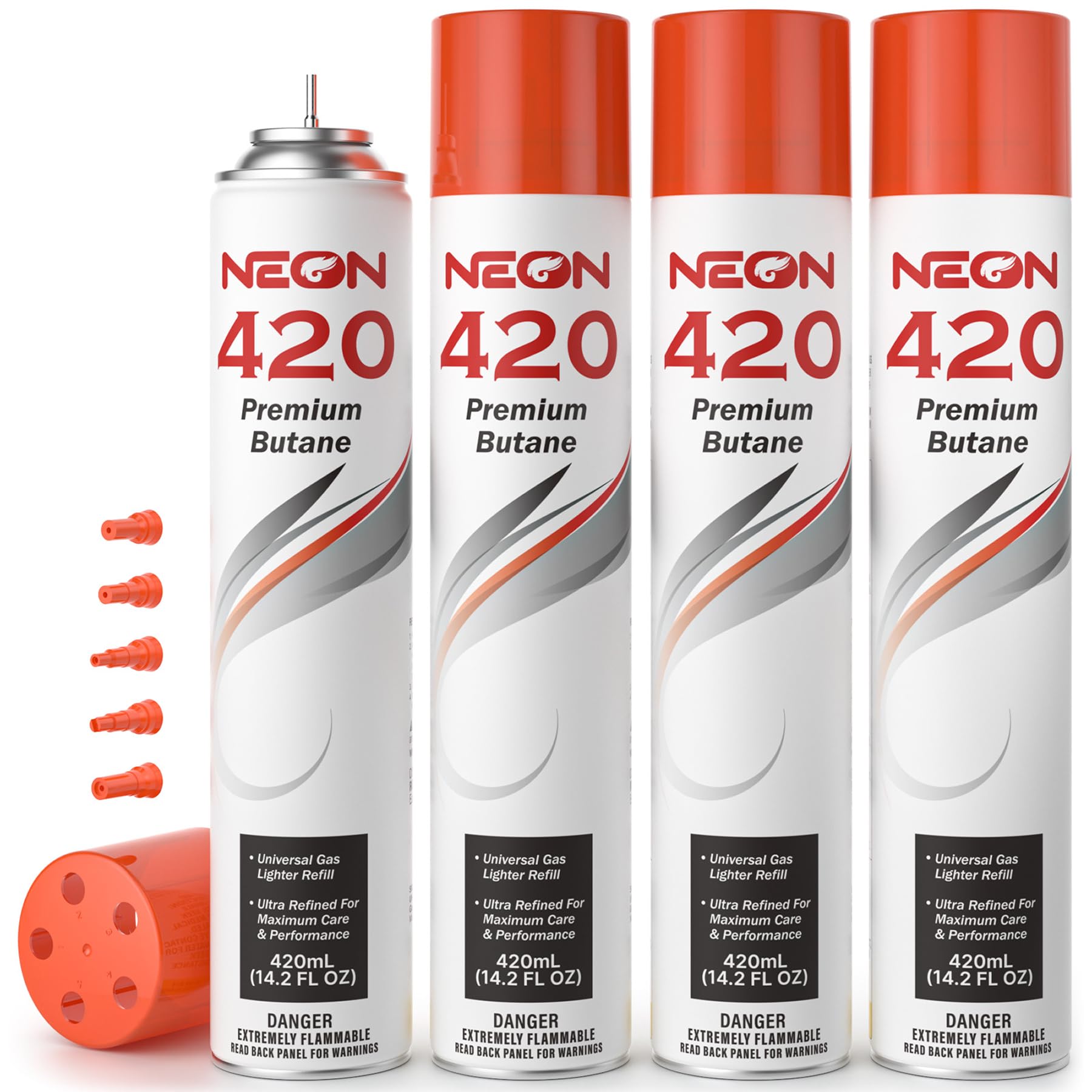 Amazon.com: NEON 11X Ultra Refined Butane Refill Lighter Fluid