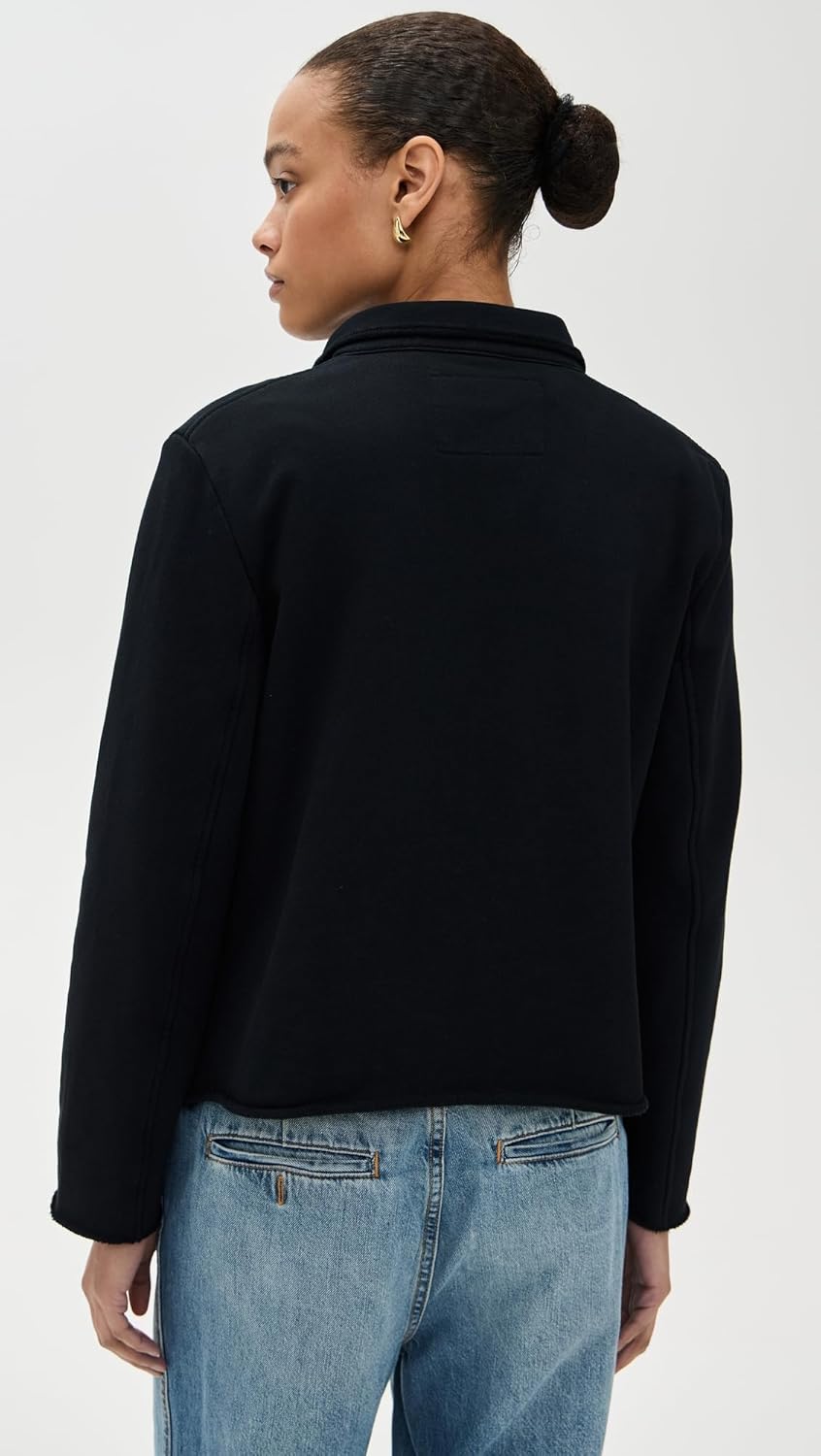 Frank & Eileen Women's Mini Belfast Crop Peacoat