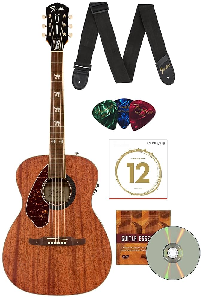 Amazon.com: Fender Tim Armstrong Hellcat Concert Acoustic