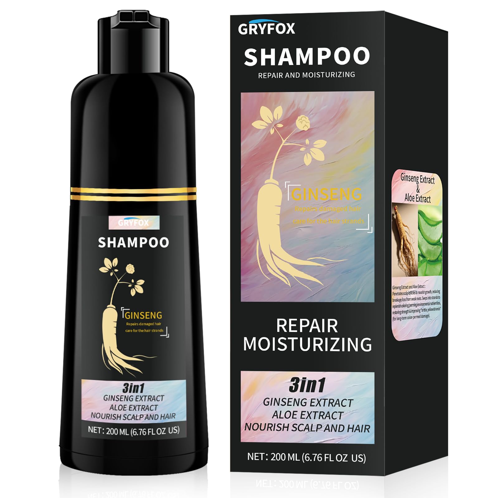 GRYFOX Hair Repair Shampoo Hydrates While Cleansing For Healthier-Looking Hair