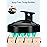 HEETA Scalp Massager Hair Growth 2-Pack, Soft Silicone Scalp Scrubber Shampoo Brush for Exfoliation Dandruff Removal Head Massage Stress Relax, Wet & Dry Use for Women Men Thick Thin Curly Hair Care