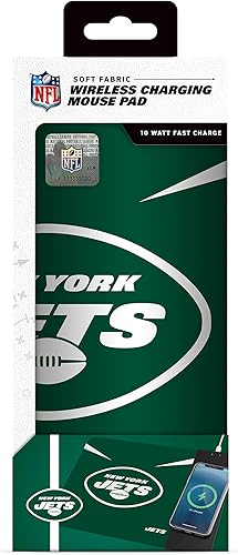 Vista 54 de SOAR Alfombrilla de mouse de carga inalámbrica NFL