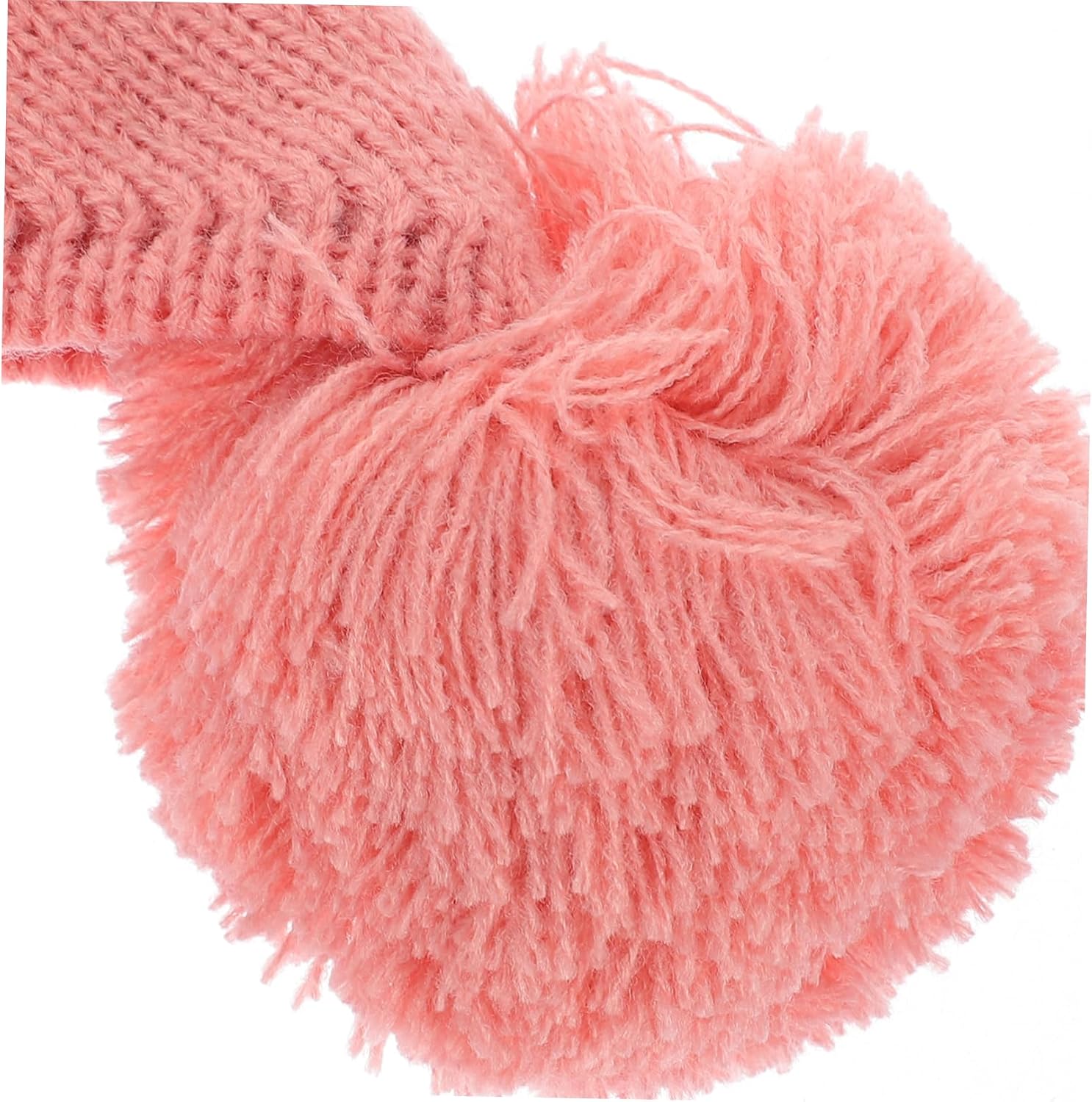 Totority Boy Girl Winter Hat with Cute Bear Ears Soft Knitted Cap for Boy Girl Windproof and Warm for and Cold Weather Pink s