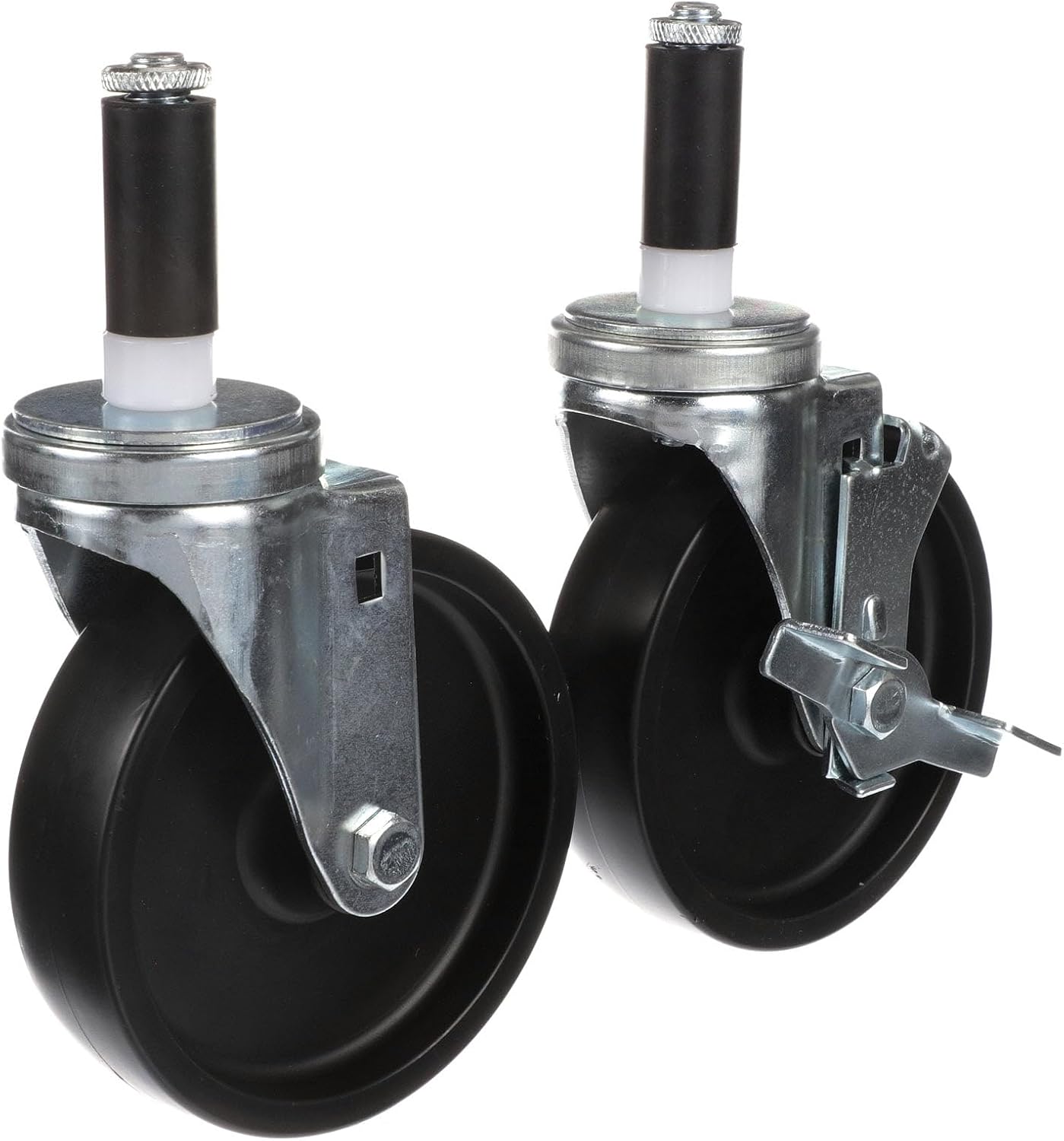 Caster Kit, Med Duty 1" Exp Stem Caster