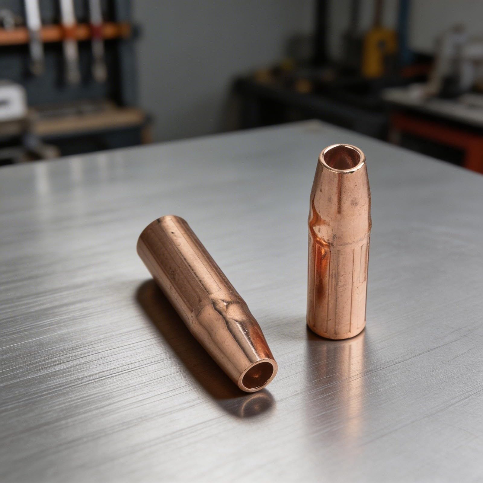 Ugello per saldatura MIG 23-50, punta in rame orifizio da 1/2" con diffusore 52FN, per Lincoln per MAGNUM 200-400 e Style 2-4 per pistole, confezione da 5 pezzi di ricambio per la