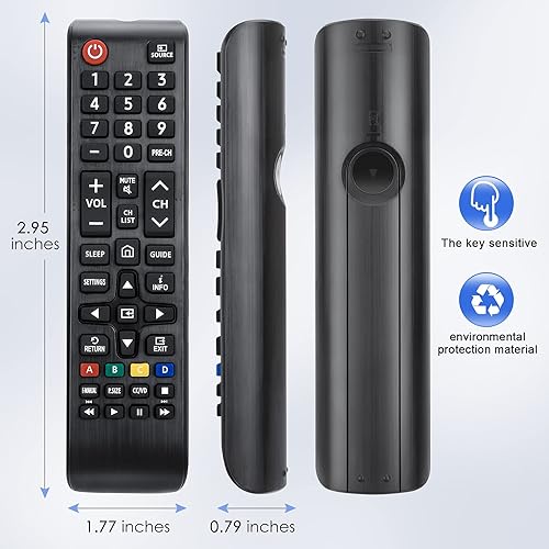 Miniatura 7 de BN59-01301A - Control remoto universal de repuesto compatible con televisores inteligentes Samsung, LED, LCD, HDTV, 3D (actualizado desde