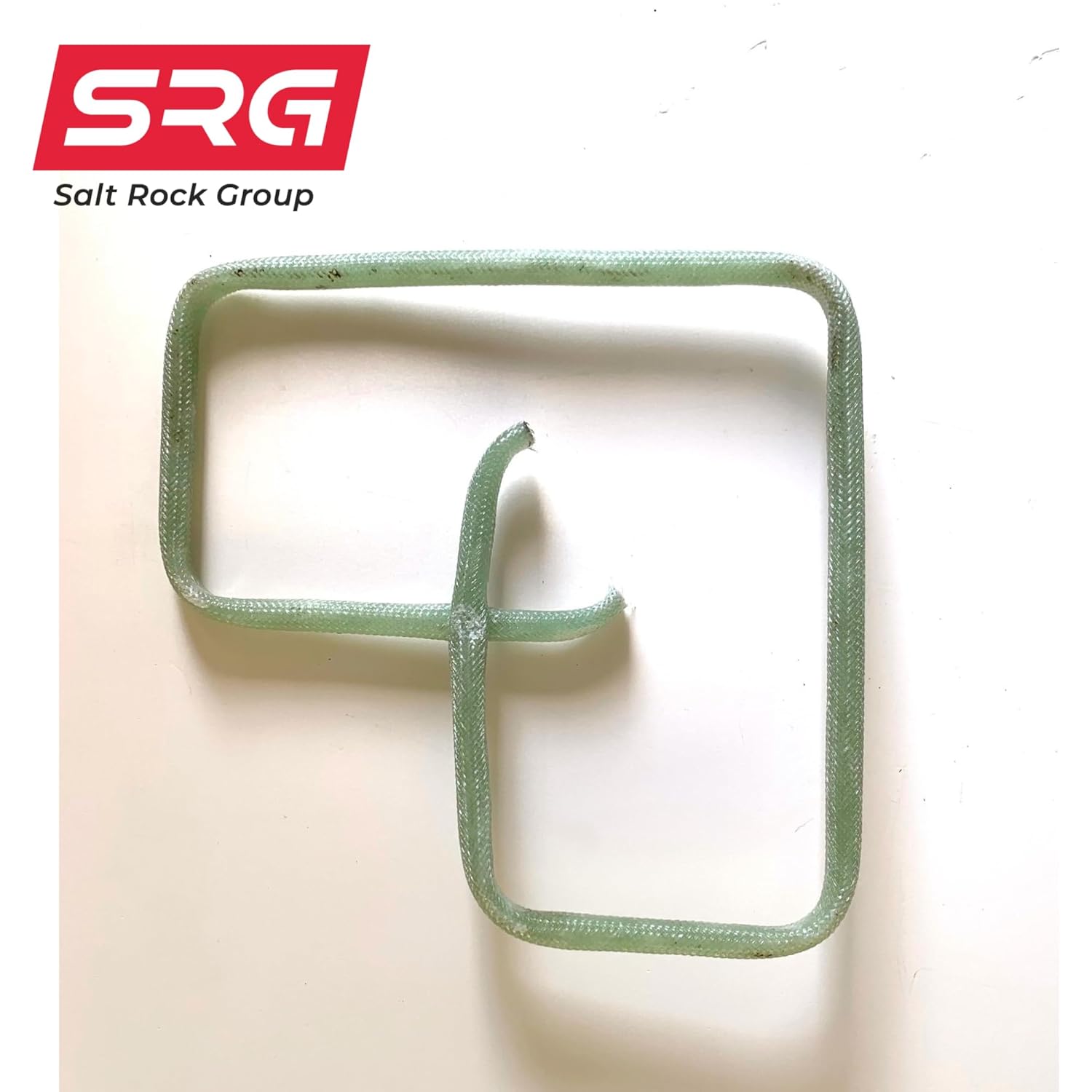 10 Pieces - #3 (3/8"",10mm)9"" x 9"" Inside Corner Strirrup - SRG - Salt Rock Group Fiberglass Rebar, natural