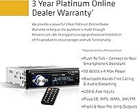 Vista 3 de Sound Storm Laboratories SDC26B Estéreo para automóvil - Din único, audio Bluetooth y llamadas manos libres, micrófono integrado, reproductor