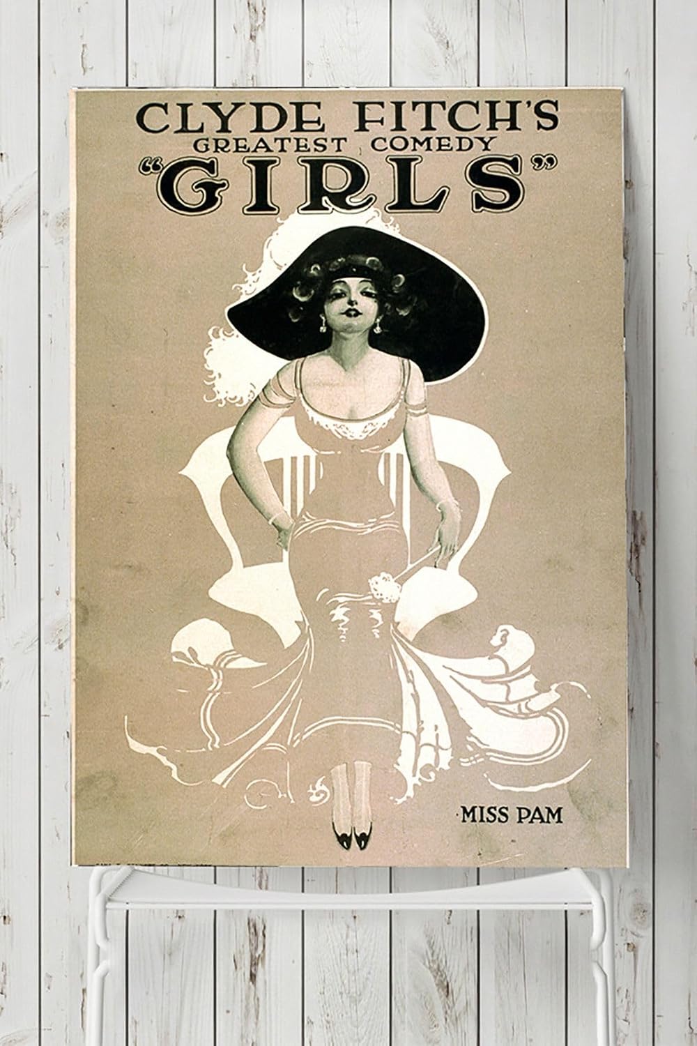Postermanya (pster4680) Girls Vintage Poster