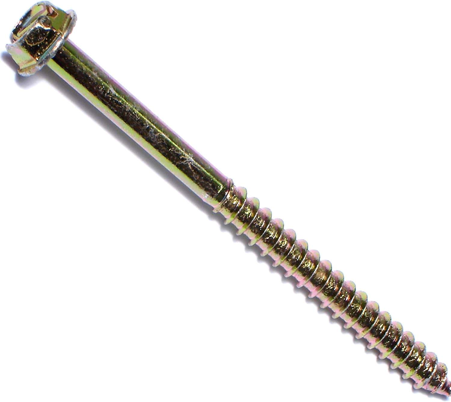 014973313333 Slotted Hex Masonry Screws, 1/4 x 3, Piece-100