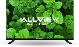 ALLVIEW 43 Inch (109 cm) Full HD Android Smart LED TV (AV4100FHD Series) | Android 11, Frameless Display, Wide Viewing Ang...