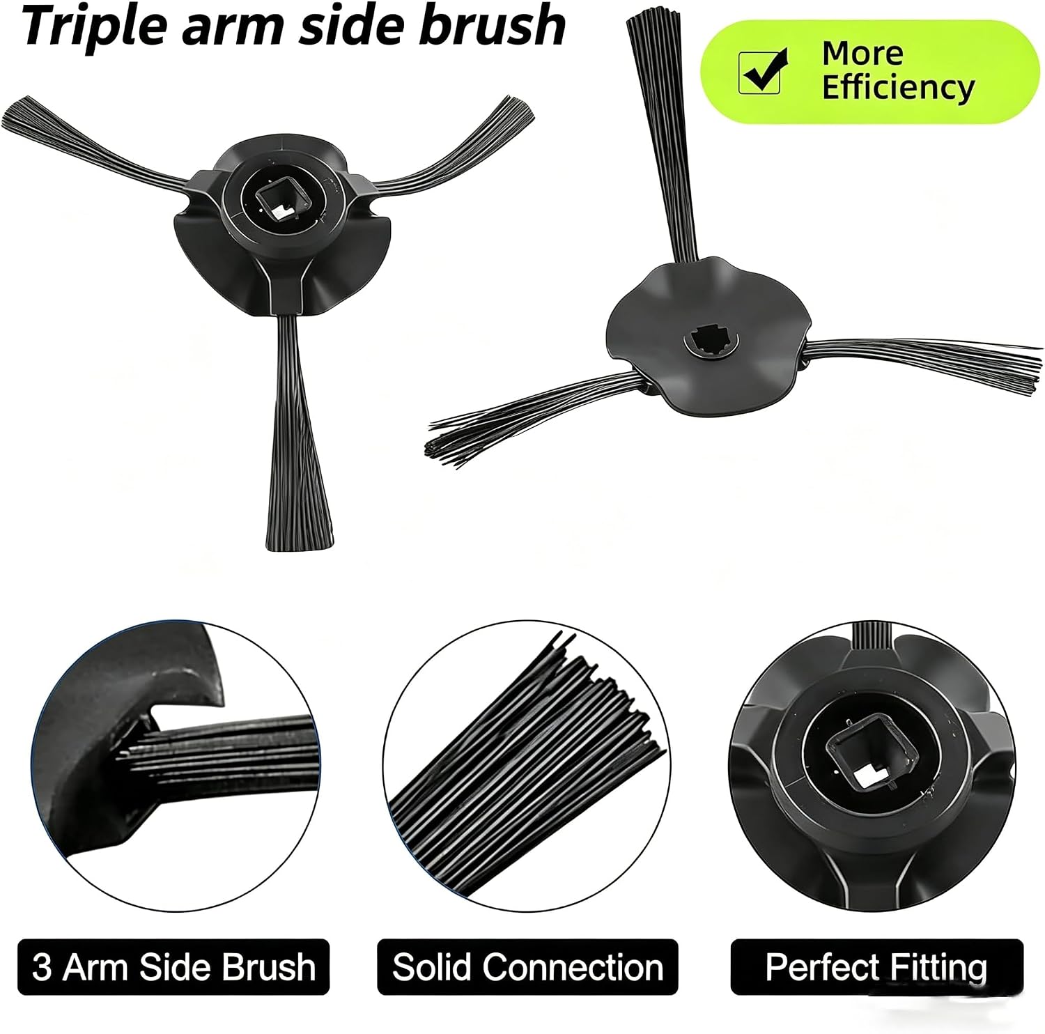Replacement Parts for Shark UR2360S UR2360 UR2360EEUS Ultra Robot Vacuum Accessories Kit :2 Main Roller Brush/1 Cover 5 HEPA Filters 3 Foam 2 Primary Filter 8 3-Arm Sweep Side Brushes