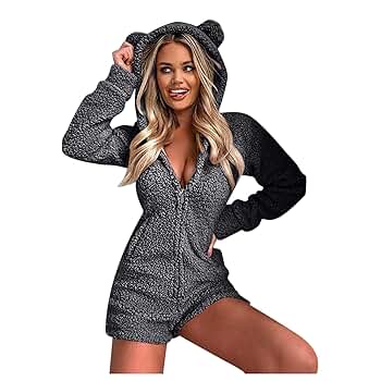 Katie - TataKatie FLUFFY hooded one-piece Anime One Piece Luffy suit Autumn and winter plush Hooded