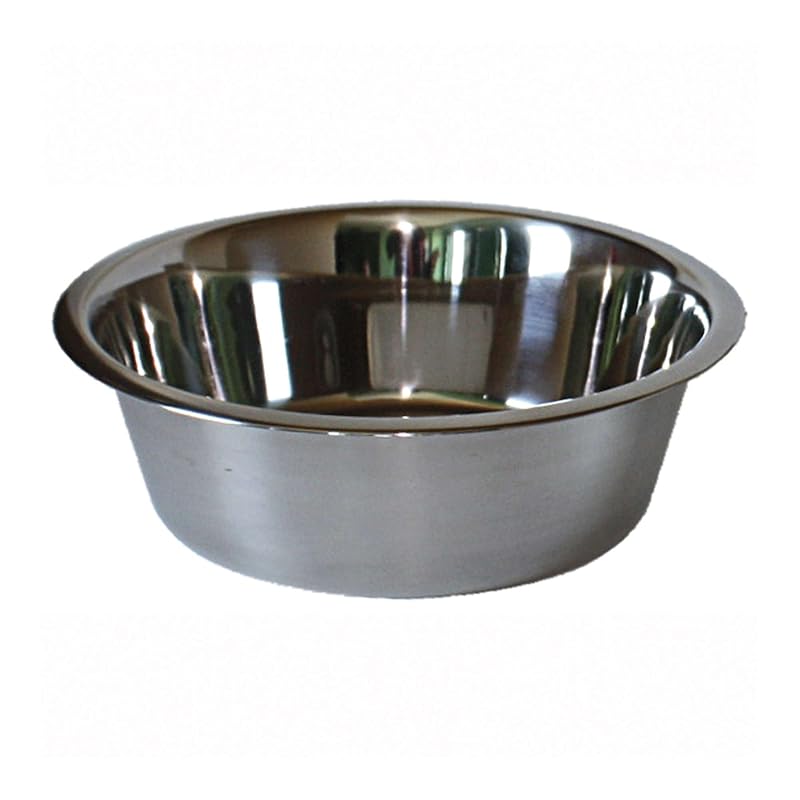 Comedouro elevado para cães e gatos em aço inoxidável ICA CAS1210, cinza, 1 unidade