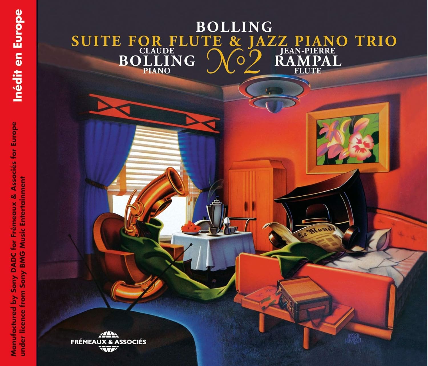 Suite for Flûte & Jazz Piano Trio N°2 Claude Bolling JeanPierre