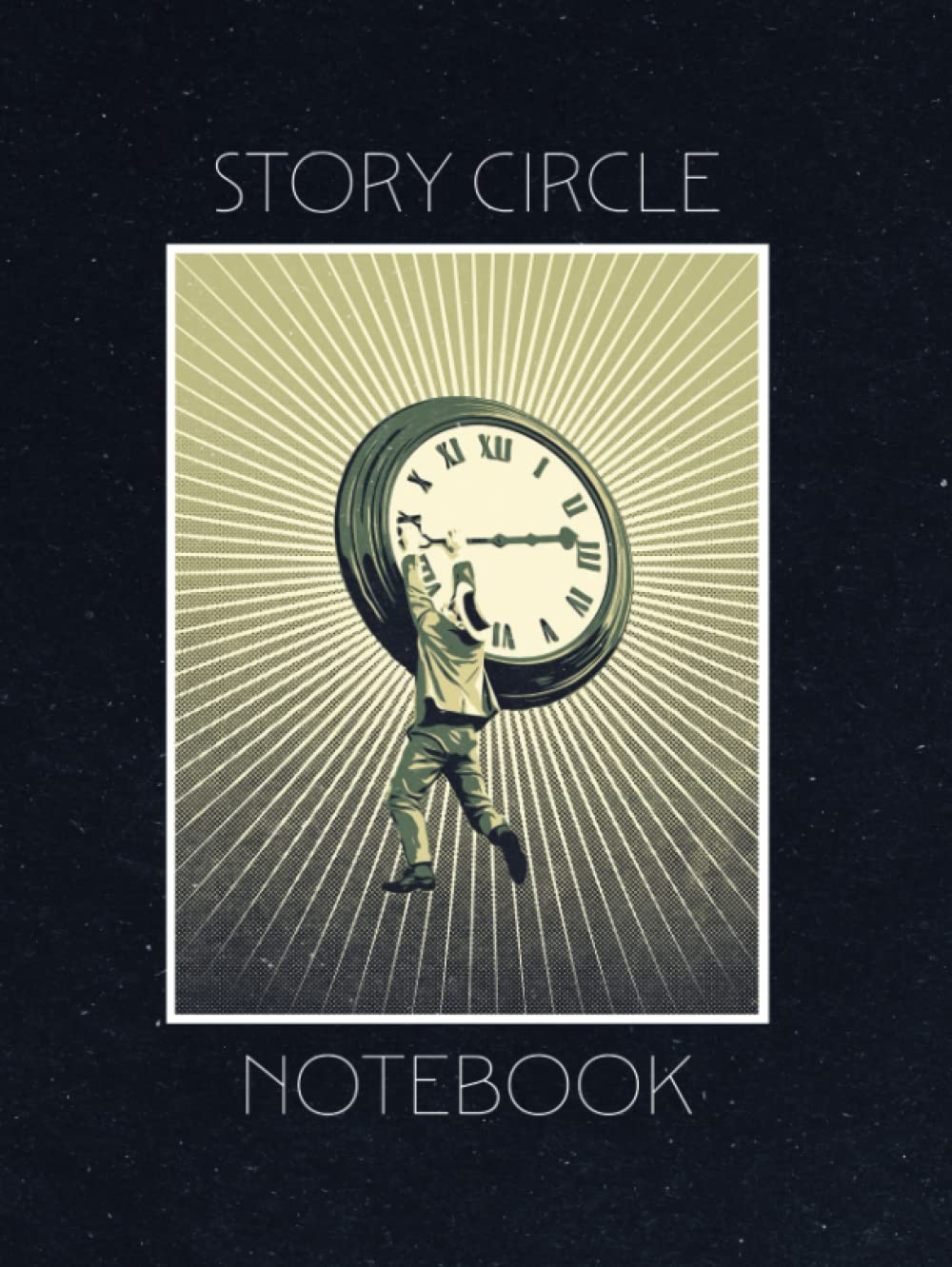 Story Circle Notebook: Writer's Story Circle / Story Clock Templates and Dot Grid Notebook for Structuring Your Next Project (Story Circle Notebooks)