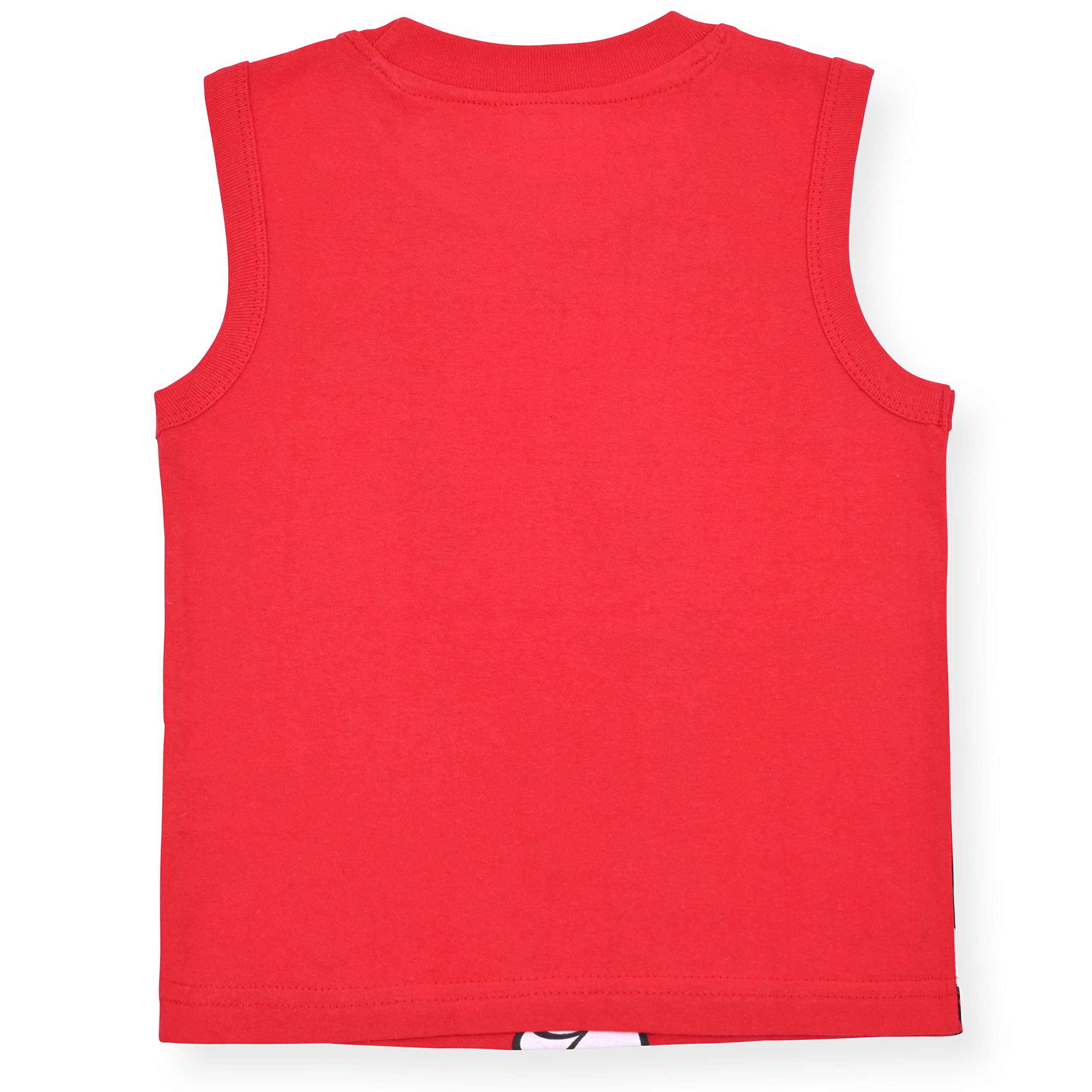 Disney Mickey Mouse - Juego de 2 camisetas sin mangas para niños, camiseta interior para niños