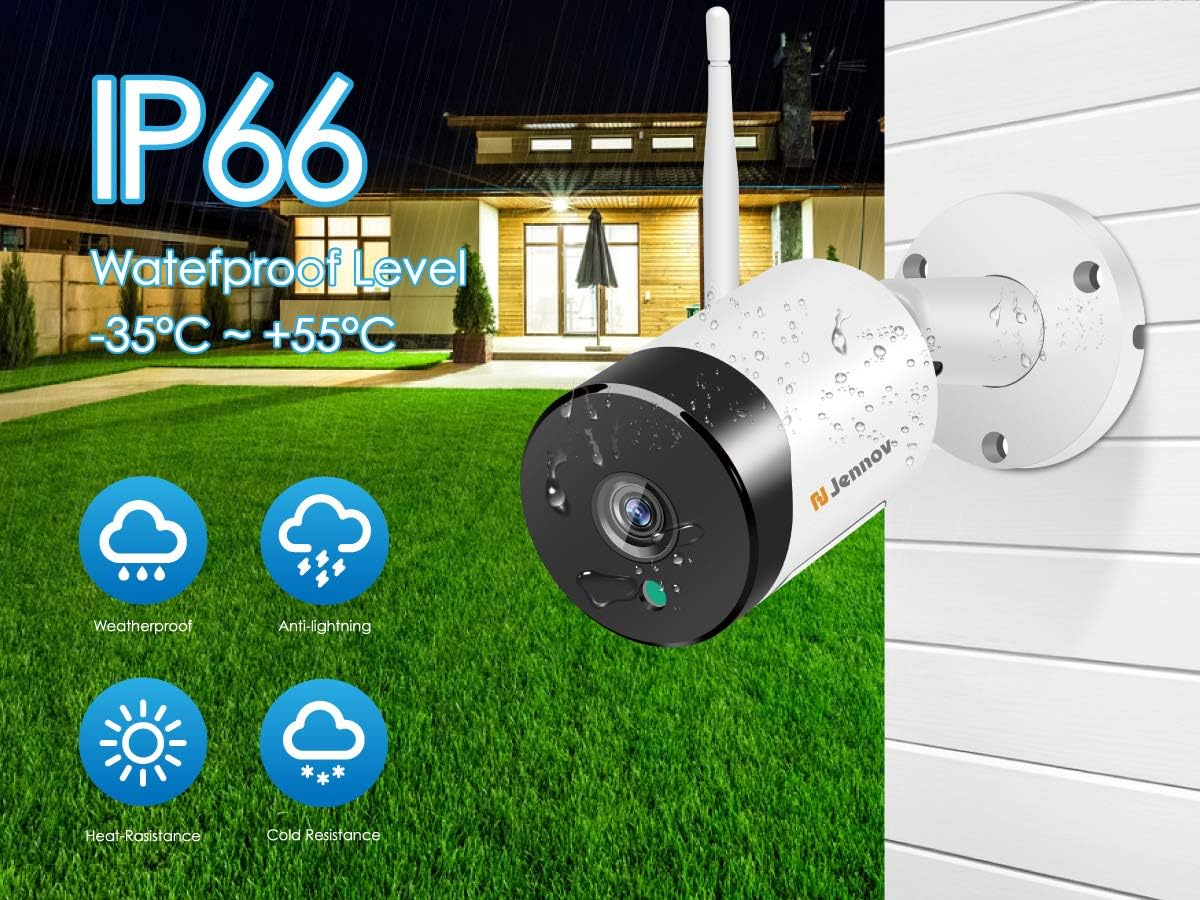Tech Deals 🔥 Jennov WiFi Home Security Camera System Wireless, 1080P 4CH Surveillance Video IP Camera NVR Kit with 12 LCD Inch Monitor Outdoor/Indoor Installed Hard Drive 1TB Waterproof Night Vision Flash Deals - 80% OFF Jennov WiFi Home Security Camera System Wireless, 1080P 4CH Surveillance Video IP Camera NVR Kit with 12 LCD Inch Monitor Outdoor/Indoor Installed Hard Drive 1TB Waterproof Night Vision
