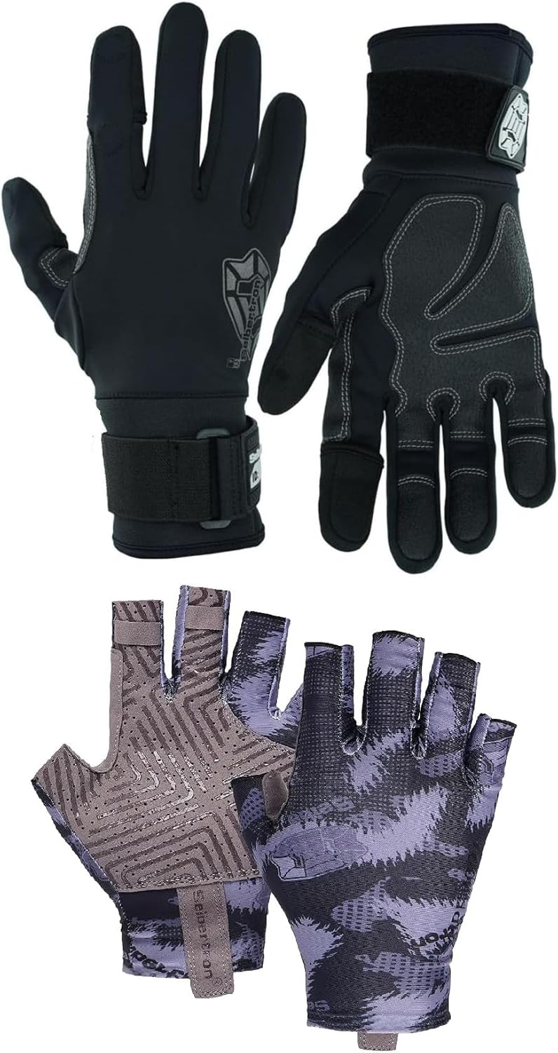 Seibertron W.G.F.G 2.0 Gloves Adult S and S.P.S.G-2 Black Youth S