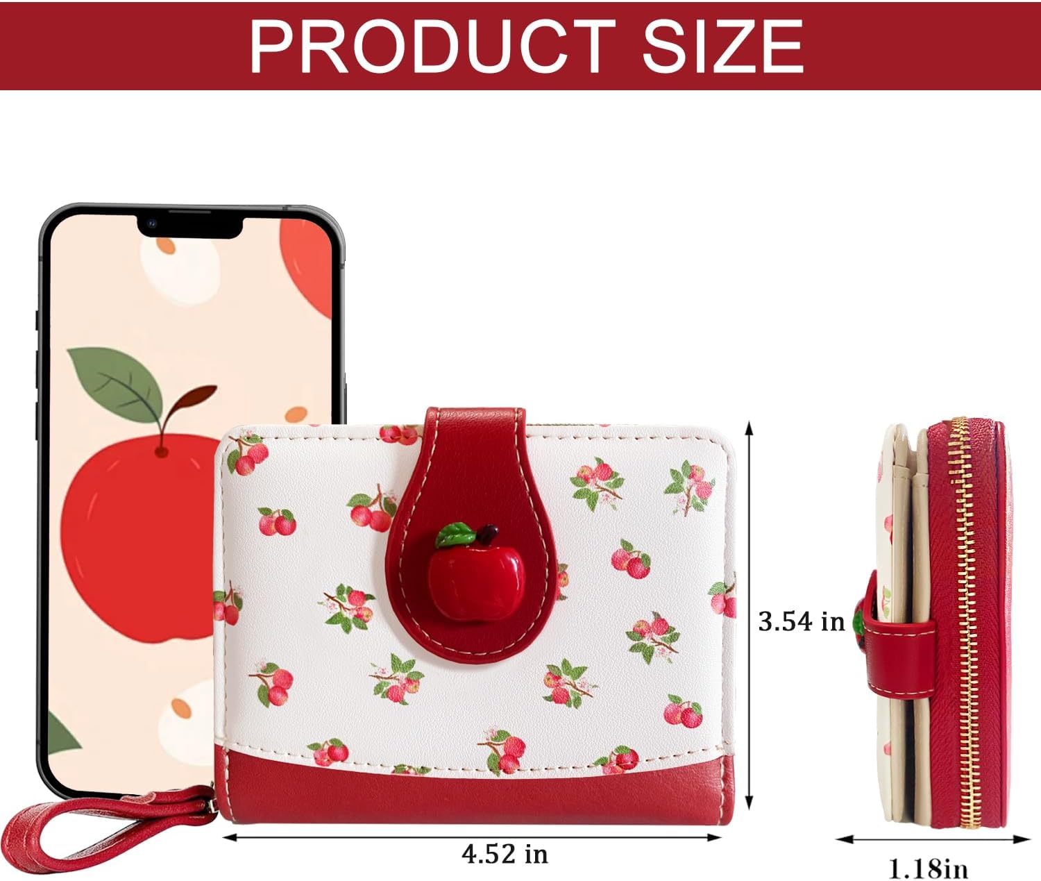 Sunwel Fashion Cutest Prints Small Wallet for Women Girls image 4