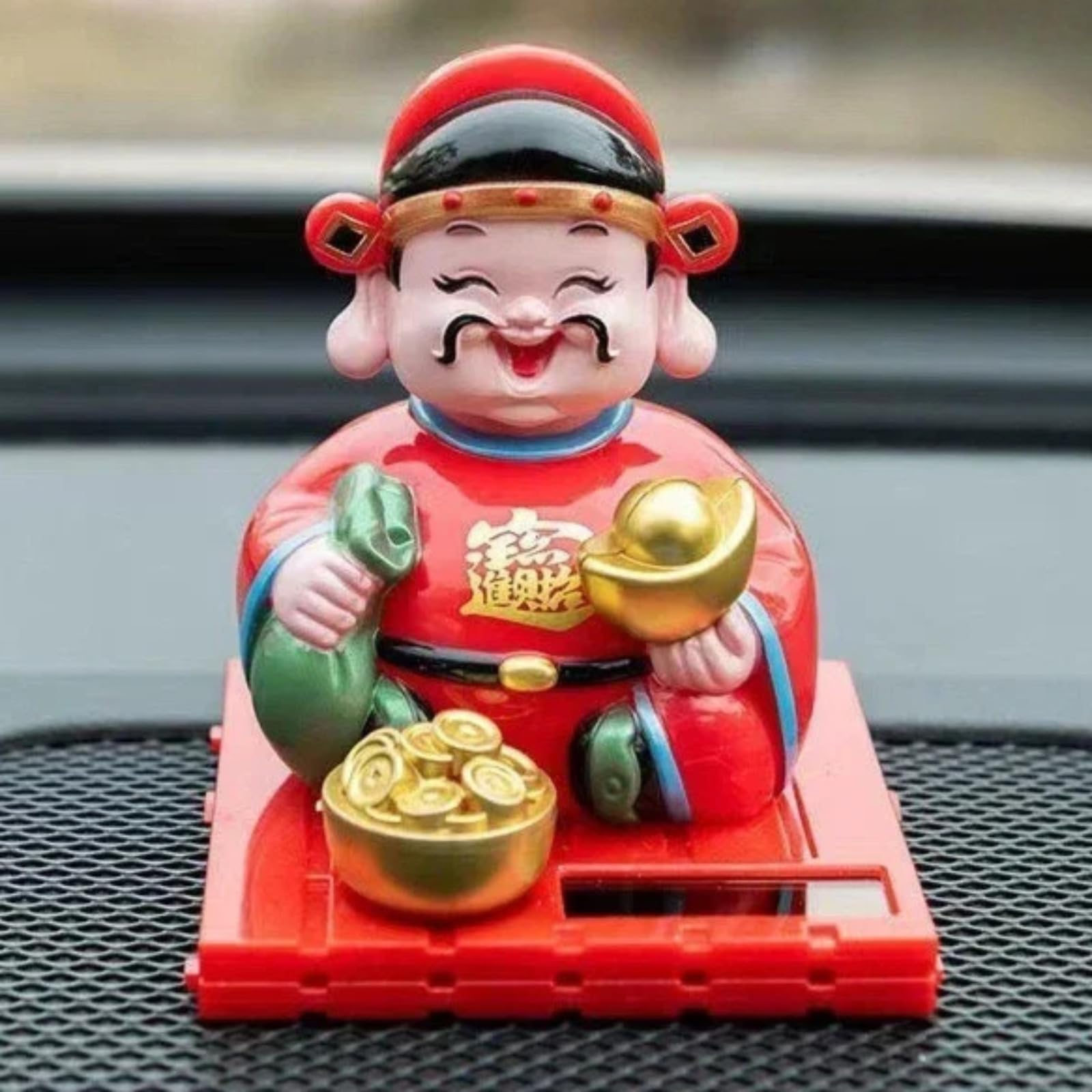 Dieu de la richesse cadeau idéal 9 cm pour décoration de table et salon