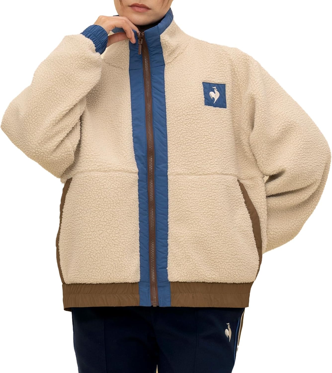 Amazon | リバーシブルフリース LT4FSW50L_BGBL_M | ジャージトップ 通販