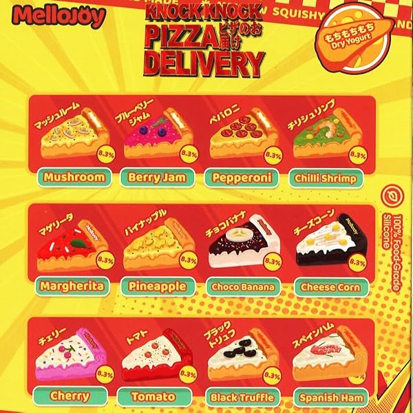 【1ピース】めろジョイ ピザのお届け ブラインドボックス KNOCK KNOCK PIZZA DELIVERY - 5
