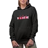 Make Your Mark Design Novelty Hoodie Hello Valentine Romantic Holiday