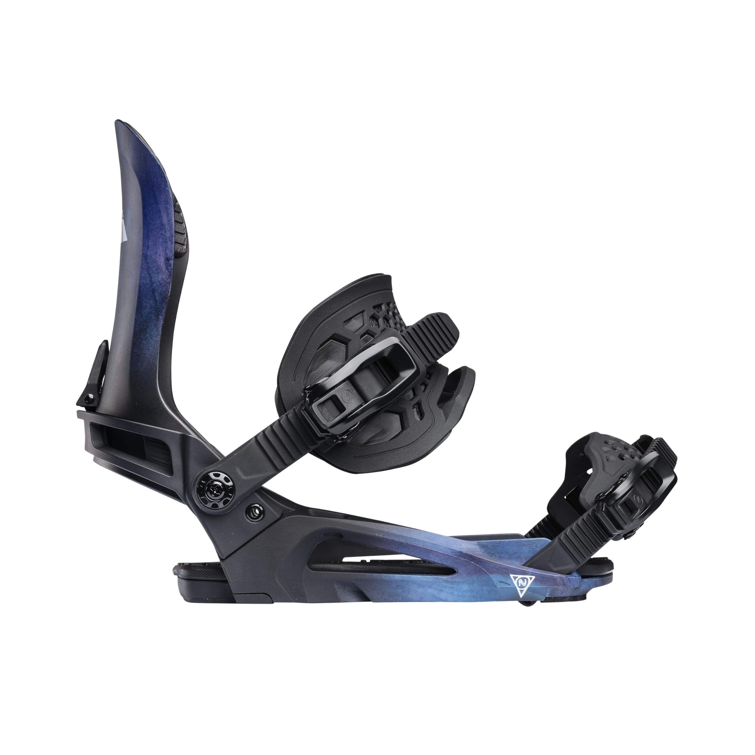 Nidecker Kaon Plus Fixations de Snowboard - Bio-Strap renforcée, Plaque de Base N-Flex et Confort ExoFrame