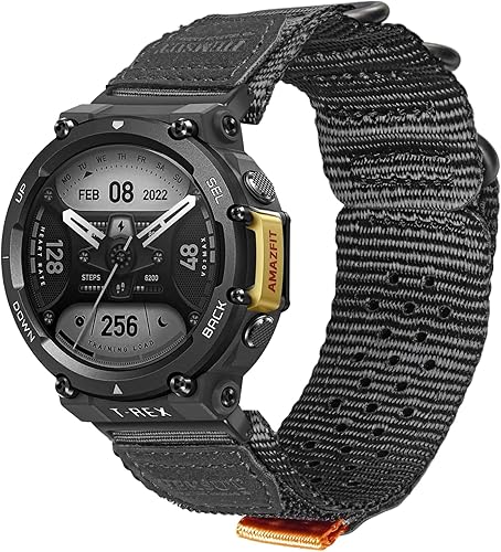 Miniatura 7 de torbollo Correas de reloj compatibles con Amazfit T-RexT-Rex 2T-Rex Pro, correas de repuesto ajustables de bucle deportivo suave