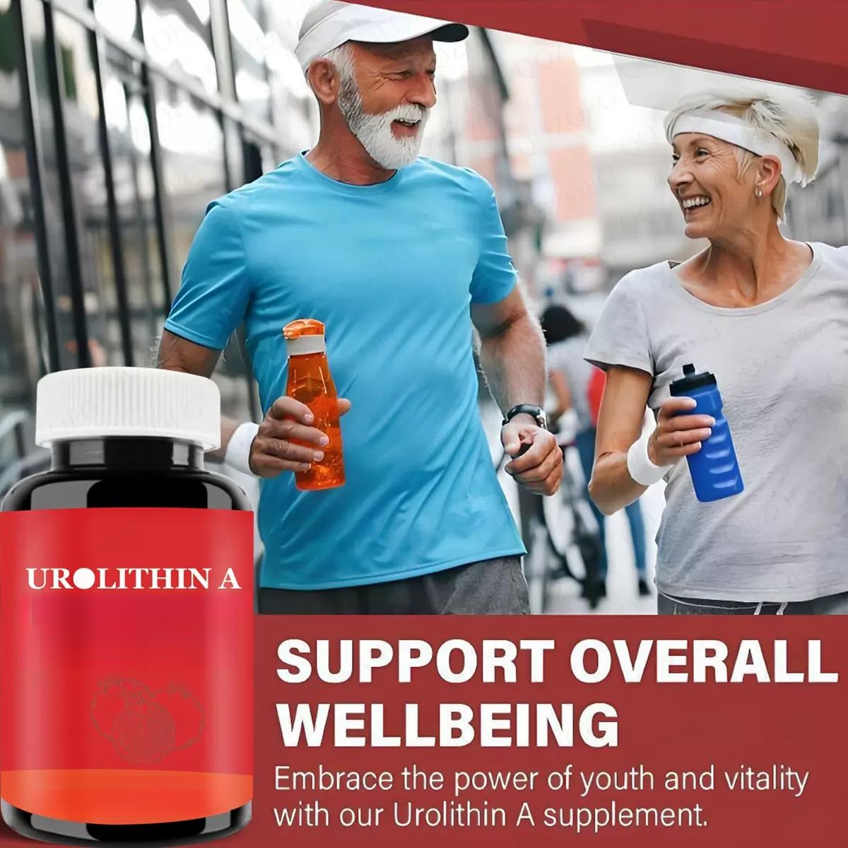 Urolithin A – Fortgeschrittene Zellgesundheit, postbiotische Verbindung, Anti-Aging und mitochondriale Unterstützung