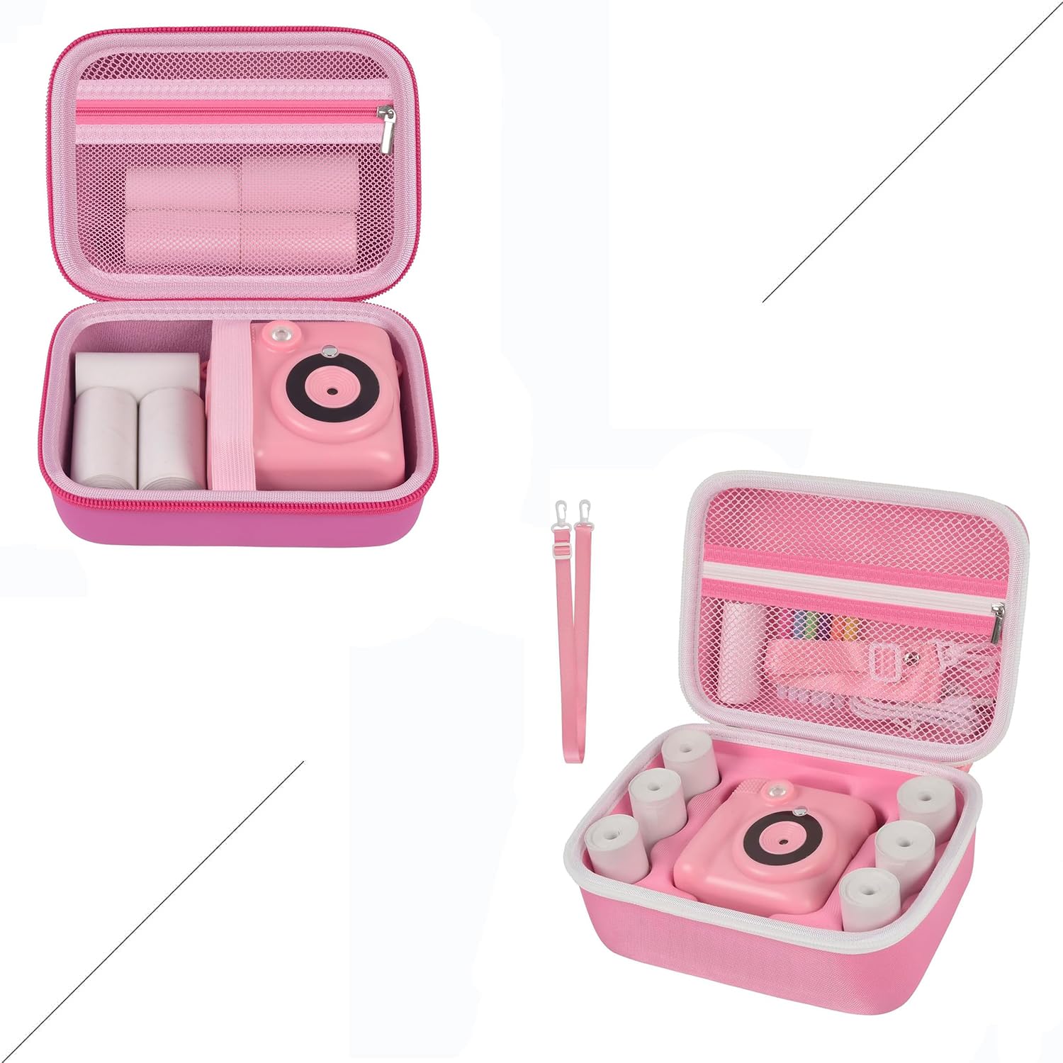 casmileeKids Instant Print Camera Case for Dylanto/for ESOXOFFORE/for VTech KidiZoom PrintCam/Creator Cam/for Goopow/for GKTZ/for FUNKAM/for Agoigo