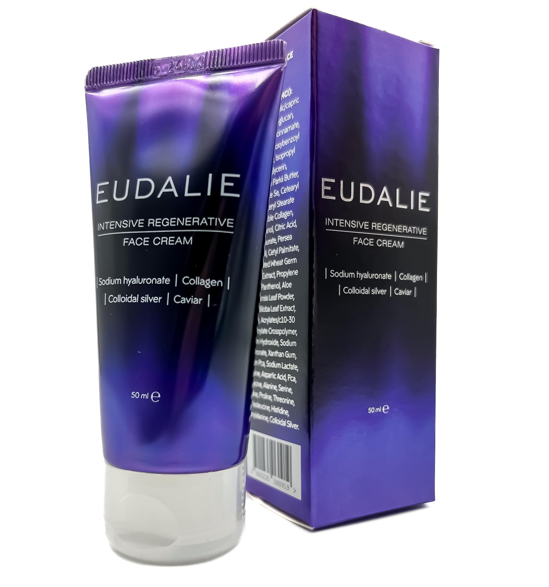 Eudalie Gesichtscreme mit Kollagen, Sheabutter und Avocadoöl, 50 ml