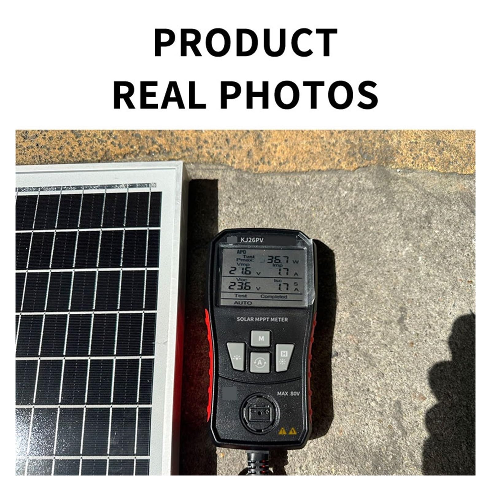 MPPT-Tester for Solar-PV-Module, automatischer Leistungsmesser zur Verfolgung des maximalen Leistungspunkts,Genaue Messungen