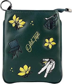 Swig Sip Golf Pouch Bag - Waterproof Compact Golf Ball & Tee Organizer, Handcrafted Zipped Pouch for Keys and Phone, Soft Fleece Lined, Golfing Gear for Course & Travel